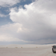 The family truckster at White Sands back in 2013